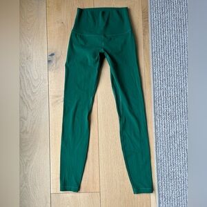 Lululemon Align (Sz 4) Length 28 Green Leggings